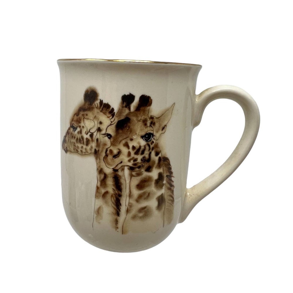 Vintage Gibson Greeting Otagiri Giraffe Coffee Tea Mug